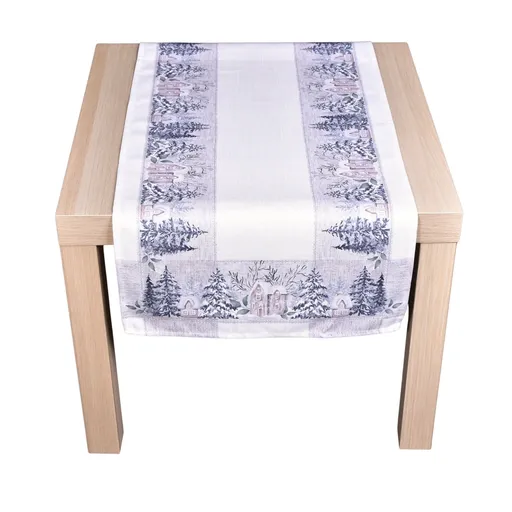 Forbyt Vianočný behúň Zimná nostalgia, 40 x 90 cm