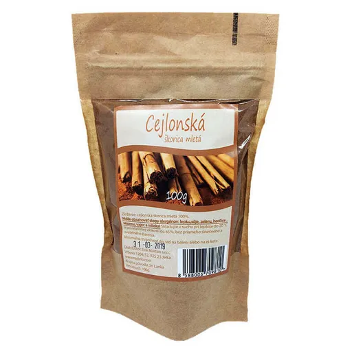 NAJTELO Cejlónska škorica mletá 100 g