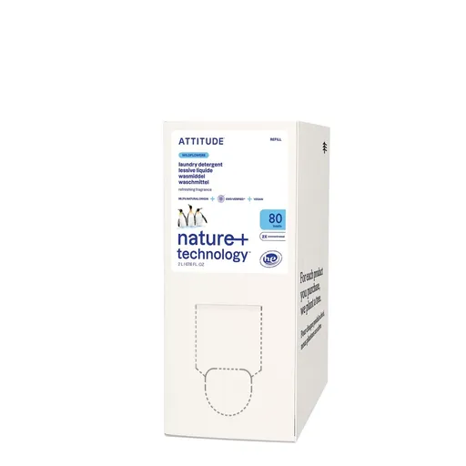 ATTITUDE Prací gél s vôňou lúčnych kvetov - náhradný kanister 2 l