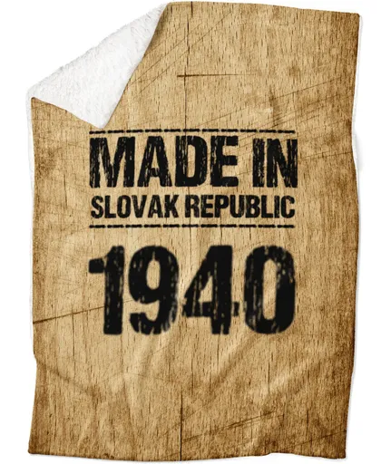 Deka Made In (rok: 1940, Podšitie baránkom: ÁNO)