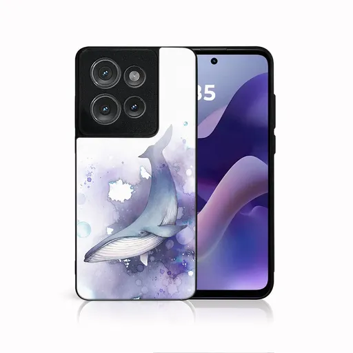 MY ART Ochranný kryt pre Motorola Moto G86 5G WHALE (242)