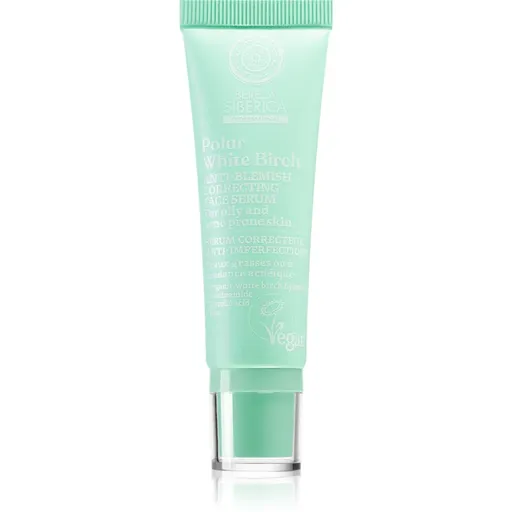 Natura Siberica Polar White Birch korekčné sérum pre mastnú a problematickú pleť 30 ml