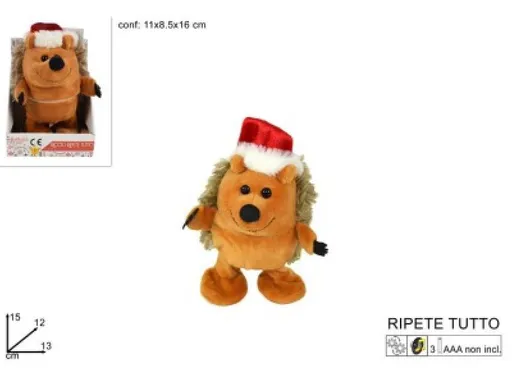 MAKRO - Ježko vianočný hovoriaci