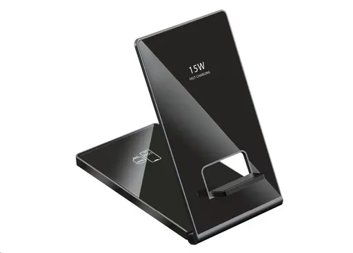 WG - Bezdrôtová nabíjačka WG36, 4v1 FAST MAGNET, 2x 15W+5W+3W, čierna