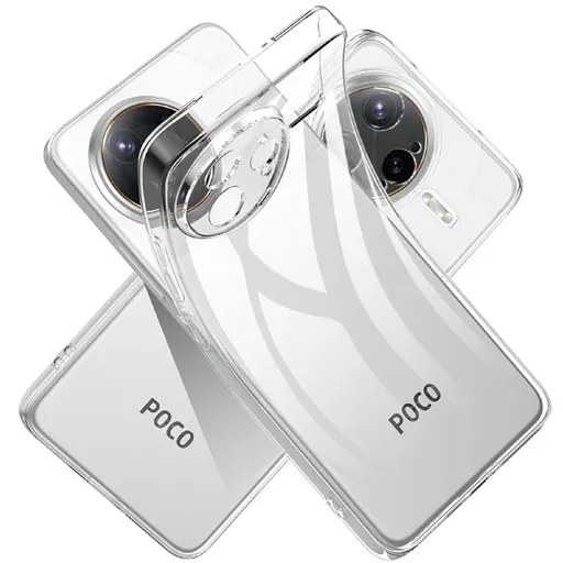 TPU Ochranný kryt pre Xiaomi Poco F7 Ultra priehľadný