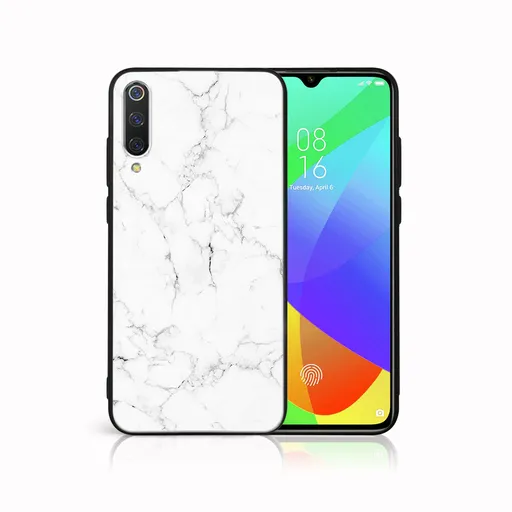 MY ART Ochranný obal Xiaomi Mi 9 SE -WHITE MARBLE (144)