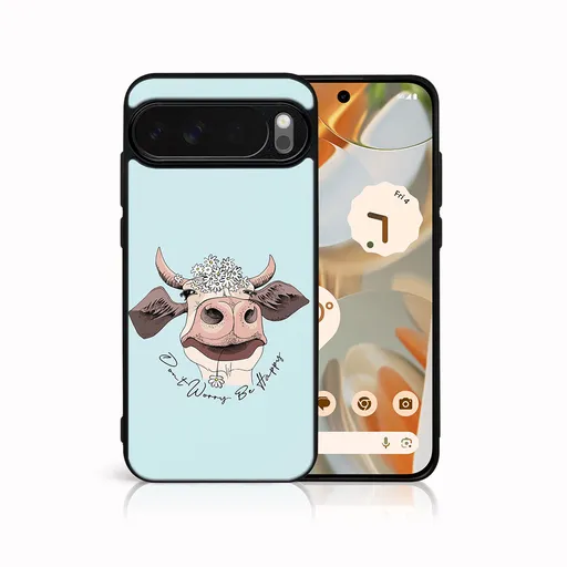 MY ART Ochranný kryt pre Google Pixel 10 Pro XL HAPPY COW (181)