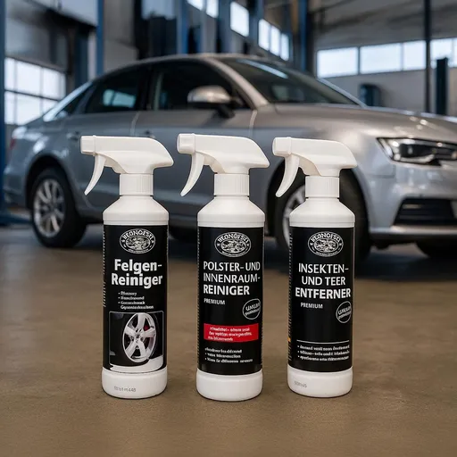 PM Euro-Trading Sada čistících prostředků na auto, 3x 500 ml