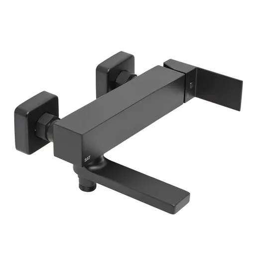 Vaňová batéria SAT Vision bez sprchového setu 150 mm čierna matná SATBSVI222C