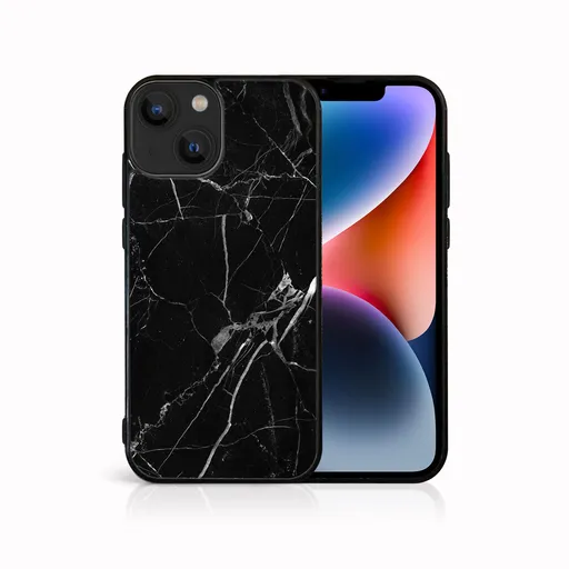 MY ART Ochranný kryt pre Apple iPhone 14 Plus BLACK MARBLE (142)