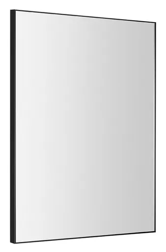 SAPHO - AROWANA zrkadlo v ráme, 60x80cm, čierna mat AWB6080