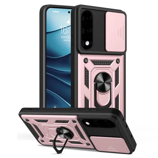 RING CAMERA Kryt s držiakom pre OnePlus Nord 5 5G ružový