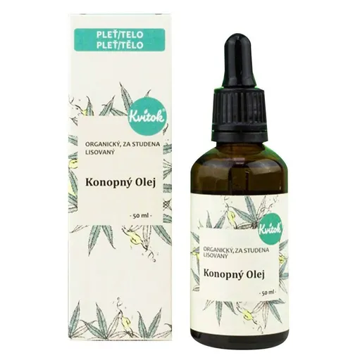 KVITOK Konopný olej 50 ml