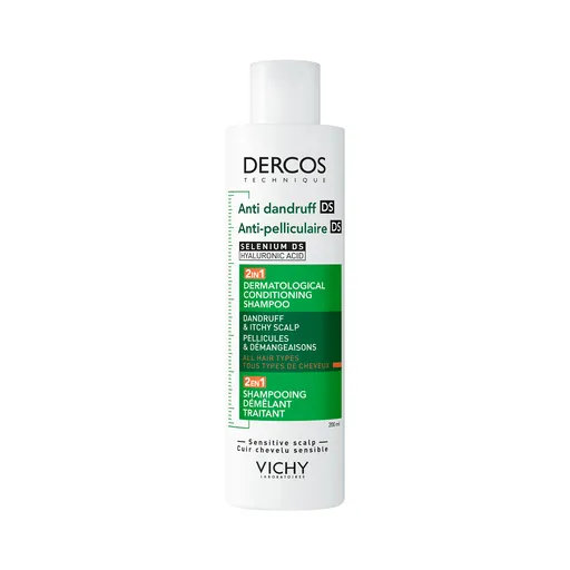 Vichy dercos Šampón a kondicionér lupiny 2v1 200 ml