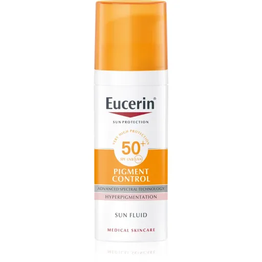 Eucerin Sun Pigment Control ochranná emulzia proti hyperpigmentácii pleti SPF 50+ 50 ml