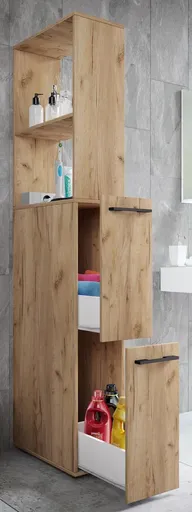 VCM Koupelnová skříňka Sadilo XL, dub medový