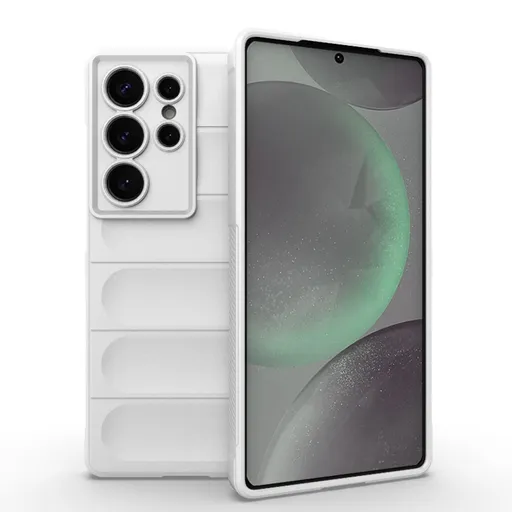 STEPS Ochranný kryt pre Samsung Galaxy S25 Ultra 5G biely