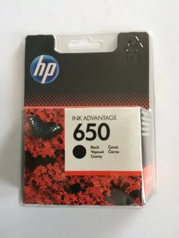 HP CZ101AE - originálna cartridge HP 650, čierna, 6,5ml
