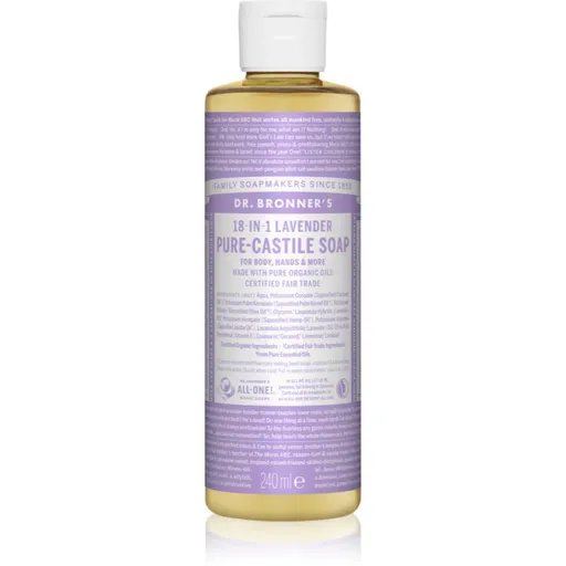 Dr. Bronner’s Lavender tekuté univerzálne mydlo 240 ml