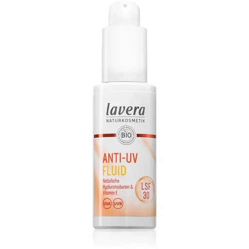 Lavera Anti-UV Fluid opaľovací fluid na tvár SPF 30 30 ml