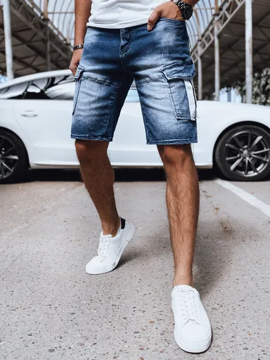 Štýlové rifľové kraťasy