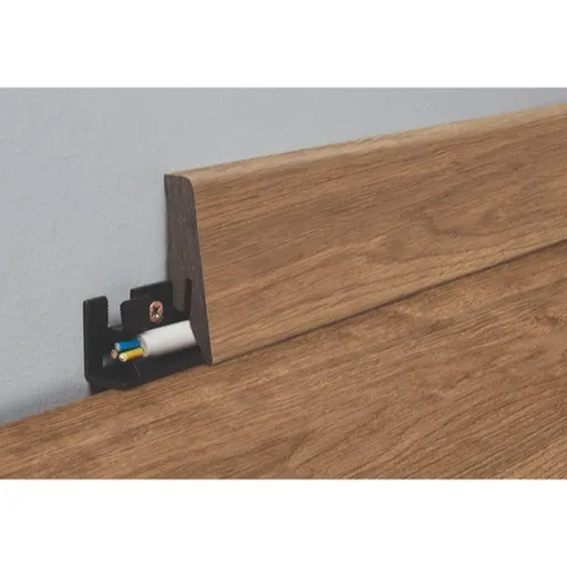 Lišta soklová Naturel hnedá, MDF, dĺžka 260 cm, L58C8484