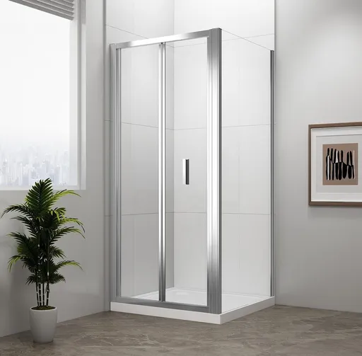 POLYSAN - EASY obdĺžniková sprchová zástena 900x800, skladacie dvere, L/P varianta, číre sklo EL1990EL3215