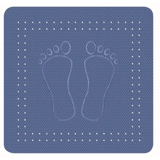 Kleine Wolke Foot protiskluzová podložka do vany modrá 36x72 cm 4388720005