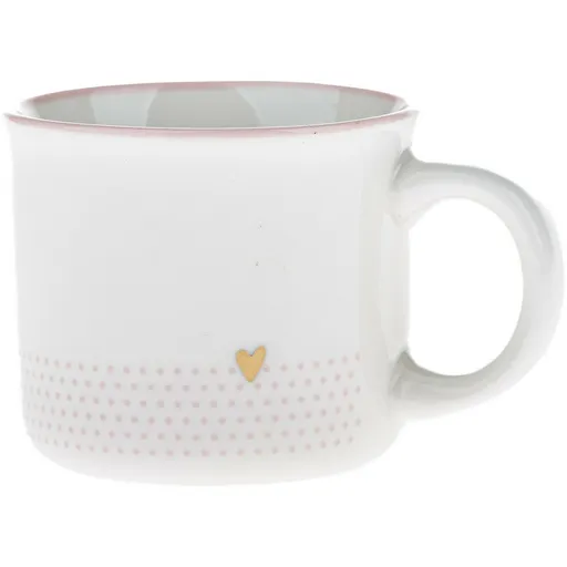 Porcelánový hrnček Zlaté srdiečko 100 ml