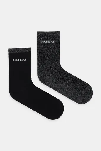 Ponožky HUGO 2-pak 2P QS SHINY PIQ CC W