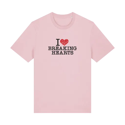 Ruka Hore tričko I Love Breaking Hearts Cotton Pink S