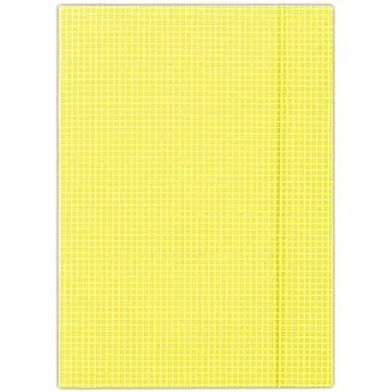 DONAU A4, žlté so štvorčekmi (FEP11)