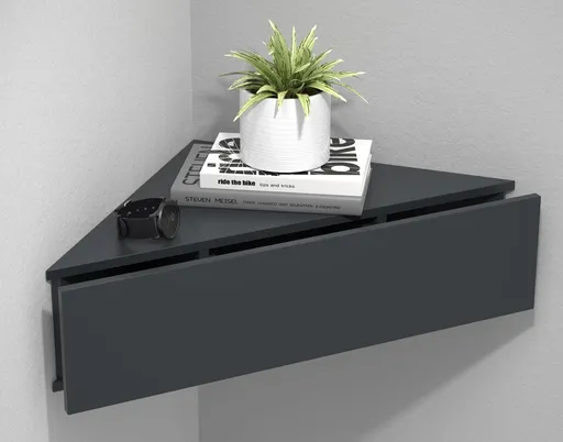 VCM Noční stolek Usal S, antracit