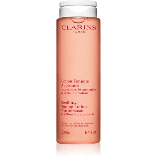 Clarins Cleansing Soothing Toning Lotion čistiace a upokojujúce tonikum pre citlivú a suchú pleť 200 ml