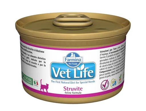 Farmina Vet Life cat struvite konzerva pre mačky 85g