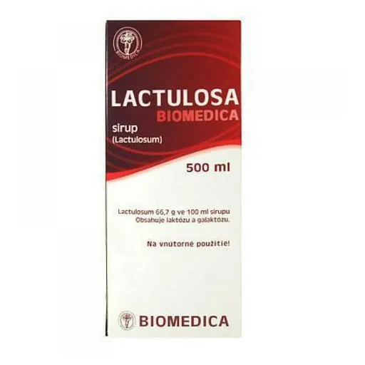 LACTULOSA BIOMEDICA sirup 500 ml