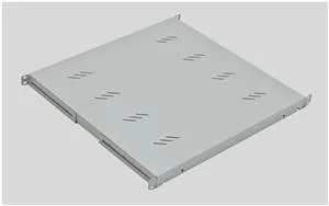 19' polica A4 perforovaná 1U/750mm,max.80kg čierna