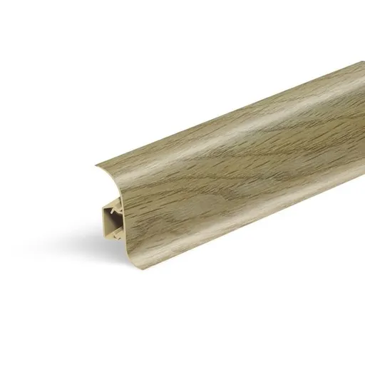 Lišta soklová Naturel dub Galapágy , PVC dĺžka 250 cm, výška hrany 56 mm, NATNGF0C4