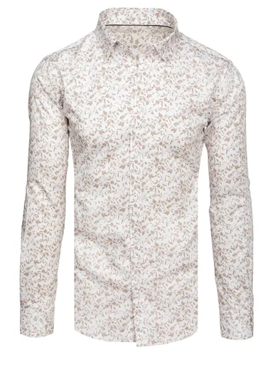 Košeľa pánska casual biela Dstreet DX2636