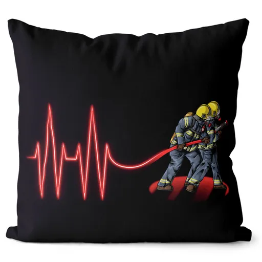 Vankúš Hasičský puls (Velikost: 40 x 40 cm)