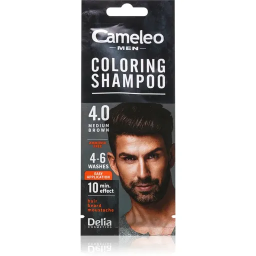 Delia Cosmetics Cameleo Coloring Shampoo tónovací šampón na vlasy pre mužov 15 ml