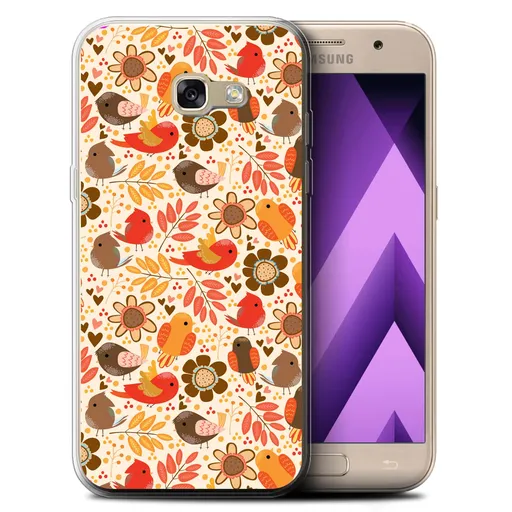 PROTEMIO MY ART kryt Samsung Galaxy A3 2017 (A320) BIRDS (004) (004)