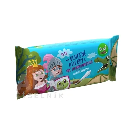 Bupi KIDS Vlhčené utierky 15ks
