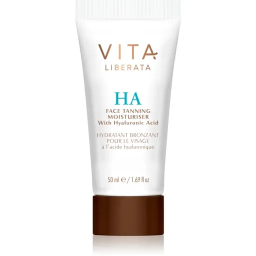 Vita Liberata Face Tanning Moisturiser with Hyaluronic Acid hydratačný pleťový krém so samoopaľovacím účinkom 50 ml