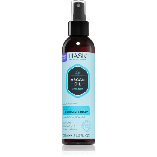 HASK Argan Oil bezoplachový sprej pre poškodené vlasy 175 ml