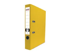 Zakladač A4 5cm pákový Senator Rado prešpán žltý prstokrúžok kov. lišty