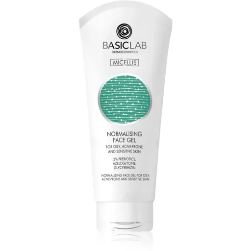 BasicLab Dermocosmetics Micellis normalizujúci čistiaci gel pre mastnú pleť so sklonom k akné 100 ml