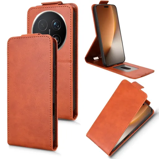 Vyklápacie puzdro pre Honor Magic8 Pro 5G hnedé