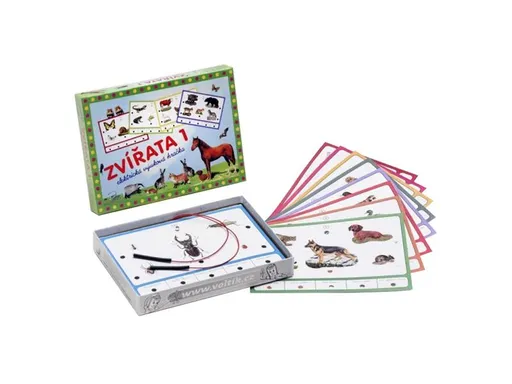 Hra vzdelávacia Zvieratá 1