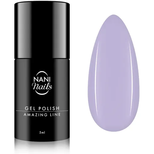 NaniNails NANI Amazing Line gélový lak na nechty odtieň Cloudy Lilac 5 ml
